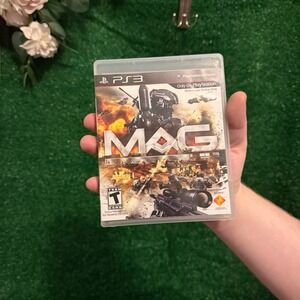 MAG PS3 PlayStation 3 Complete CIB w/ Manual Disc Sony Zipper Interactive